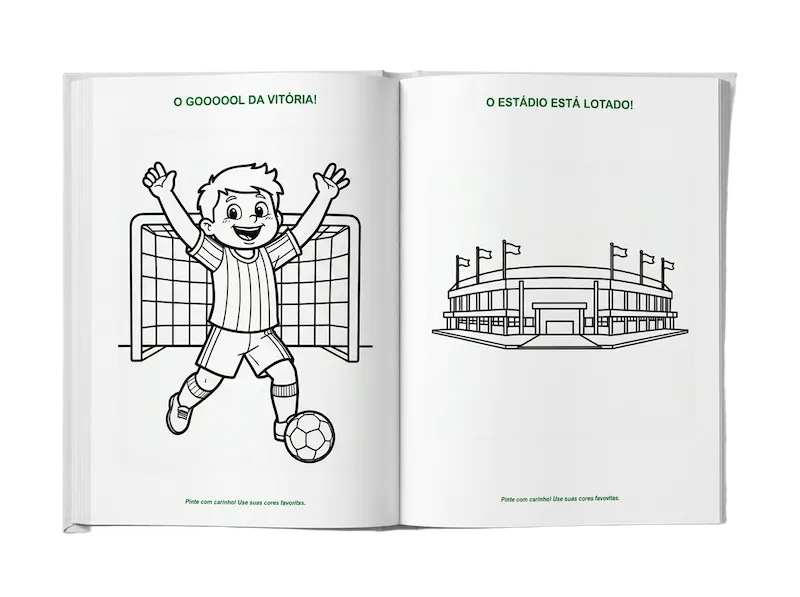 22 ilustrações para colorir