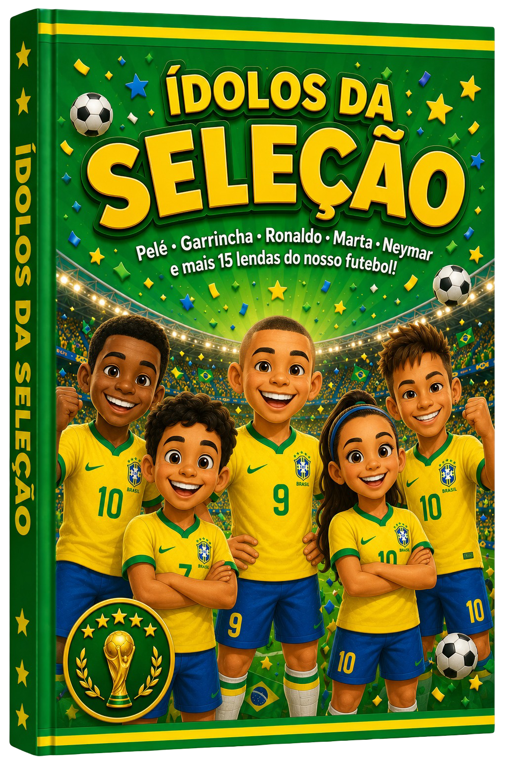 Capa do bônus Ídolos da Seleção